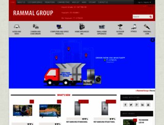 rammalappliances.com screenshot