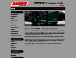 rammer-fahrzeugbau.at screenshot