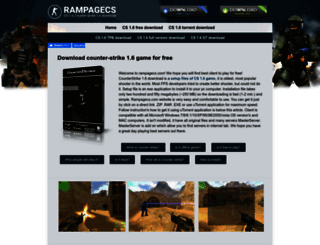 rampagecs.com screenshot