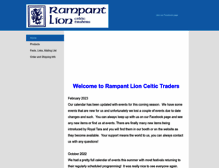 rampantlion.com screenshot