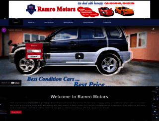ramromotors.com.np screenshot