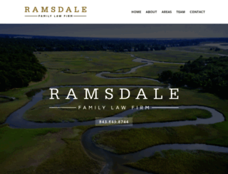 ramsdalelaw.com screenshot