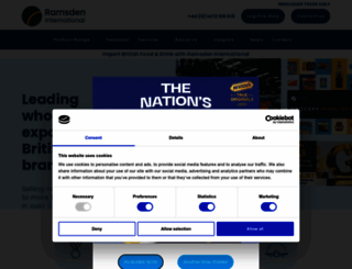 ramsden-international.com screenshot