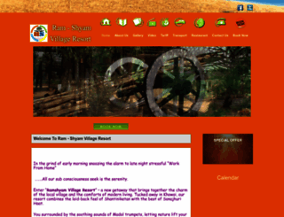 ramshyamvillageresort.com screenshot