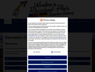 ramstein-gateway.com screenshot