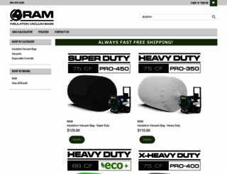 ramvacbags.com screenshot