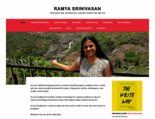 ramya-srinivasan.com screenshot