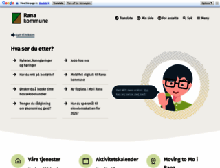 rana.kommune.no screenshot