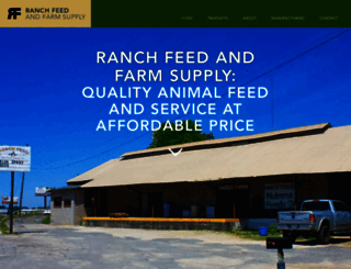 ranchfeeds.com screenshot