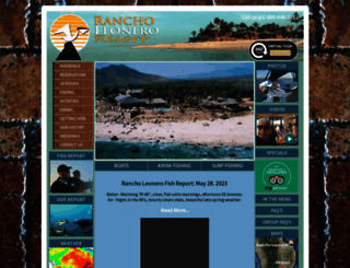 rancholeonero.com screenshot