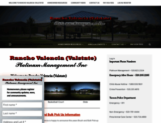 ranchovalencia.org screenshot