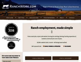 ranchwork.com screenshot