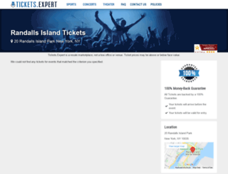 randallsisland.tickets.expert screenshot