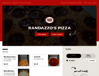 randazzospizzaphiladelphia.com screenshot