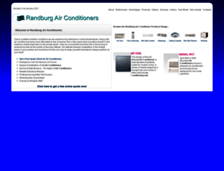 randburg-airconditioners.co.za screenshot