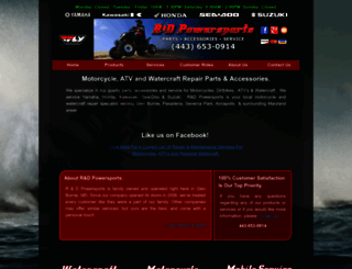 randdpowersports.com screenshot