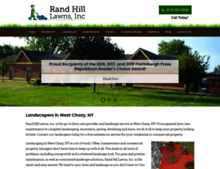 randhilllandscaping.com screenshot