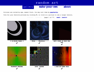 random-art.org screenshot