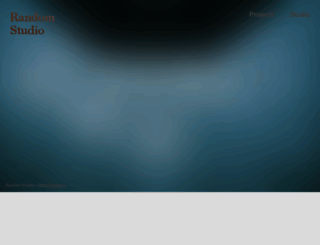 random.studio screenshot