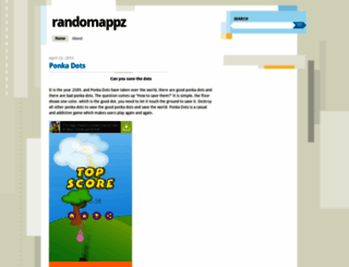 randomappz.wordpress.com screenshot