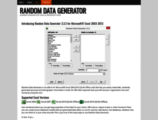 randomdatagenerator.net screenshot