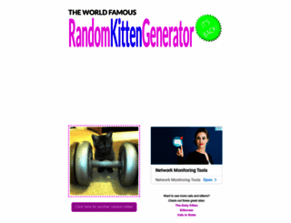 randomkittengenerator.com screenshot