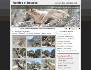 randos-balades.net screenshot