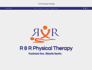 randrphysicaltherapy.com screenshot