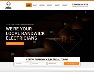 randwickelectrical.com.au screenshot