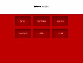 randyjensen.com screenshot