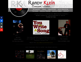 randyklein.com screenshot