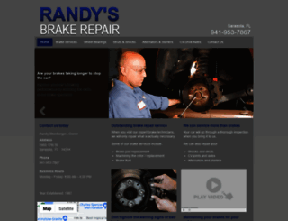 randysbrakerepair.com screenshot