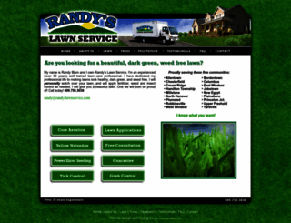 randyslawnservice.com screenshot