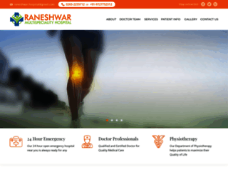 raneshwarhospital.com screenshot
