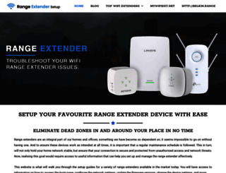rangeextendersetup.com screenshot