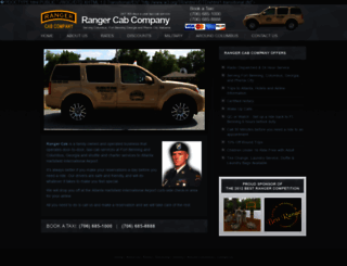rangercab.com screenshot
