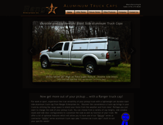 rangertruckcaps.com screenshot