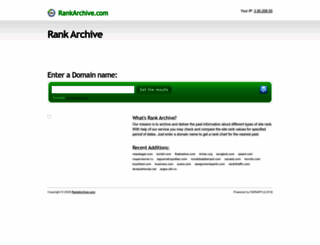 rankarchive.com screenshot