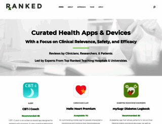 rankedhealth.com screenshot