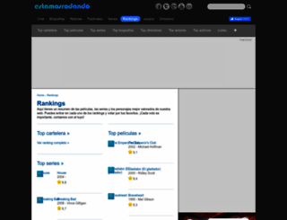 rankings.estamosrodando.com screenshot