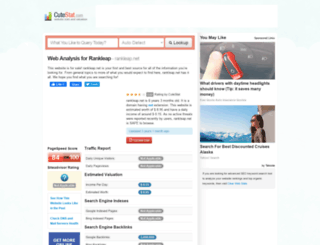 rankleap.net.cutestat.com screenshot