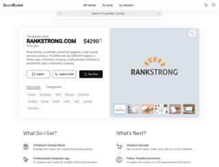 rankstrong.com screenshot