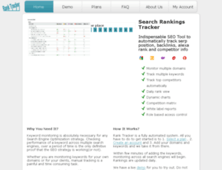ranktrackertool.com screenshot