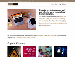 ransomharristraining.co.uk screenshot