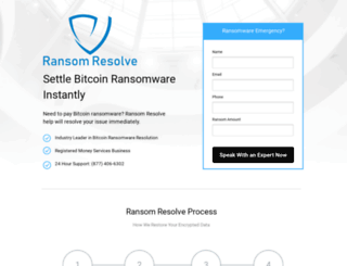 ransomresolve.com screenshot