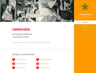 ranterulze.net screenshot