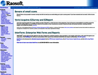 raosoft.com screenshot
