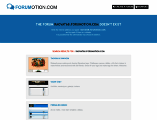 raovat68.forumotion.com screenshot