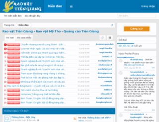 raovattiengiang.com.vn screenshot