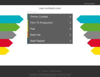 rap-contest.com screenshot